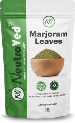 NeutraVed Marjoram Dried Leaves II Marjoram Herbs II 100 Gm