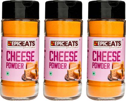 EPICEATS Cheese Powder|100% Pure | Excellent flavour|Premium Quality|Pack-3