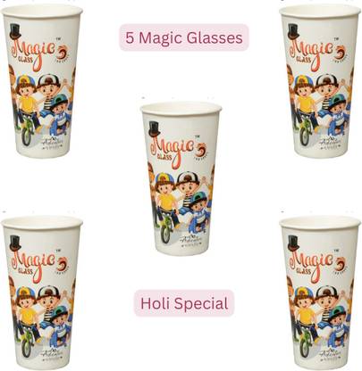 KHG 5 Magic Glasses Holi Color Paste Pack of 5
