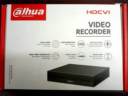 DAHUA 8 CH DVR XVR4B08 720 P 1080 N 8+2 IP INPUT H.265 1 SATA Security Camera