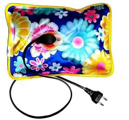 Aryshaa Electric Heat Bag Hot Gel Bottle Pouch Massager Rectangle Shaped In Many Colours And Designs Electrical 1 L Hot Water Bag