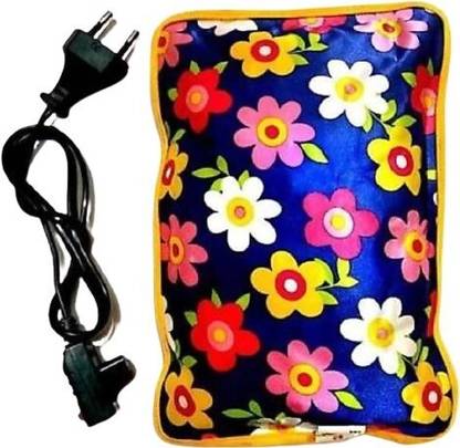 SOMUDEE Electric Charging Hot Water Pad Bag Pillow for Pain Relief Electric 1 L Hot Water Bag