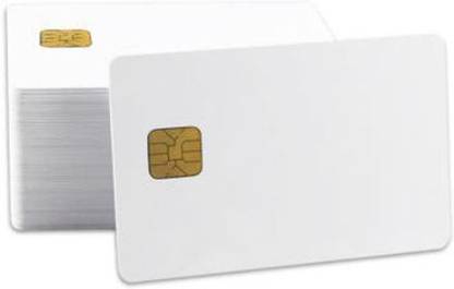 NNPRO PVC CHIP Card SLE/ISSI 4428 Contact IC Card for Inkjet Printers (pack of 10) White Ink Cartridge