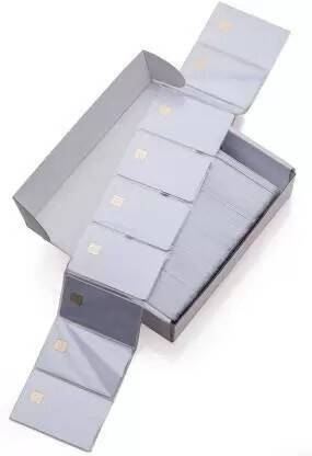 Salty PVC Inkjet CHIP Card SLE4428/ISSI 4428 with Contact IC Card for Inkjet White Ink Cartridge