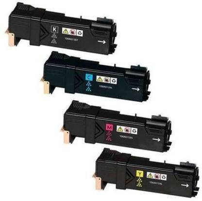 canoff 6500 / 6505 Toner Cartridge Combo Bundle For Xerox 6500 / 6505 Toner Cartridge Black + Tri Color Combo Pack Ink Toner