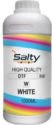 Salty DTF Pigment Ink Suitable for All Direct to Flim Printer All-in-One Versatile White Ink Bottle