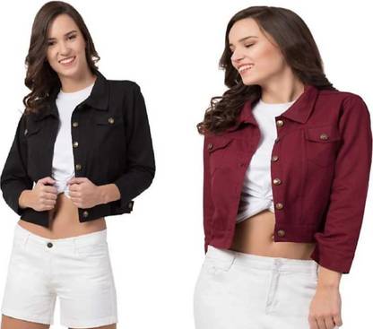 INSHA FASHION Women Denim Jacket