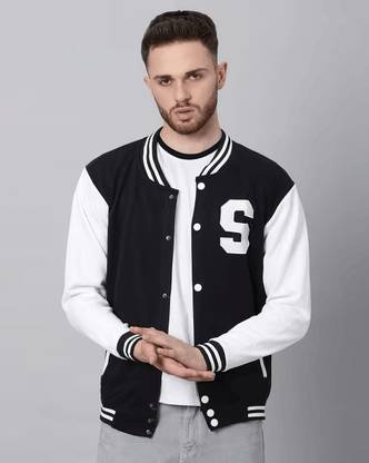 Stylisaa Full Sleeve Colorblock Men Jacket