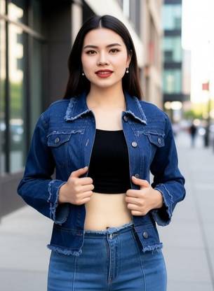 ZODIO Girls Denim Jacket