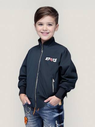 HKK HKK Kids Windcheaters Polyester Blend Jackets Boys & Girls Solid Boys & Girls Wind Cheater