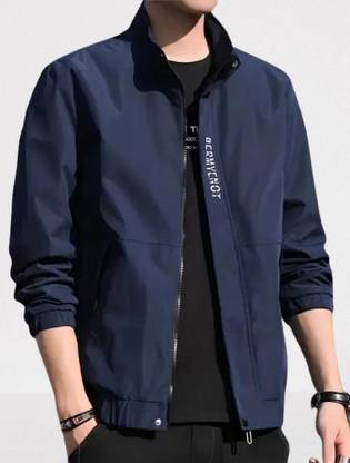 Rozebee Full Sleeve Solid Men Jacket