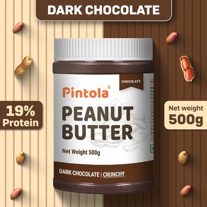 Pintola Dark Chocolate Peanut Butter (Crunchy)