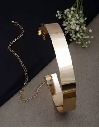 metal kamarband band for saree and dress Rubber Gold Kamarband