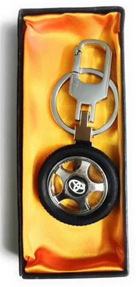 जैनसन मार्टिन Car Logo (Toyota) Tyre Hook Keyring की चेन