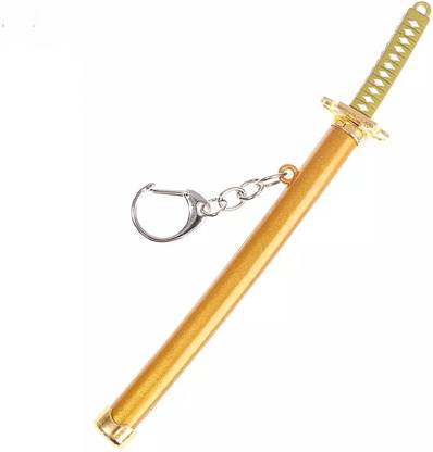 Seven Square UNSHARPED METAL MINI KATANA ANIME TOY KEYCHAIN Key Chain