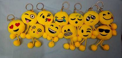 Sakhi Shine Emoji Key Chain 12 Key Chain