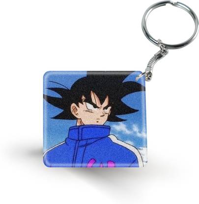 PHONE ANTICS Square Shape Cartoon face Cute Printed Key Chain | Cool Design Keyrings Key Chain