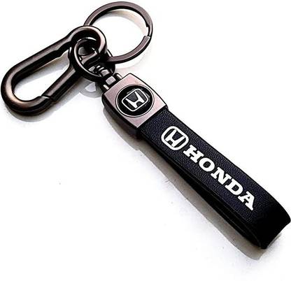FOXR GENUINE LEATHER Car Bike Key chain and key rings FOR H O N D A Key Chain