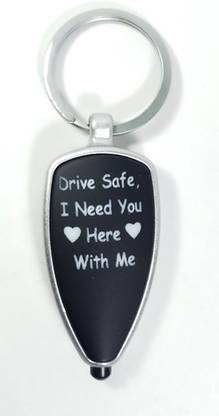 ABEL Car Key Shape Meaning Full Words Key Chain