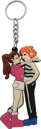 ABEL Young Boy and Girl Keychain (1322) Key Chain