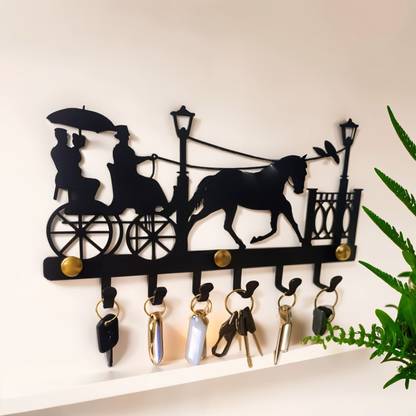 Rhaa Trending Designer Tanga Carriage Stainless Steel Key Holder