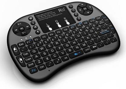 ROAR AJ_819A_MINI WIRELESS KEYBOARD WITH TOUCHPAD/BACKLIT LIGHT &WIRELESS MOUSE COMBO Wireless Handheld Multi-device Keyboard