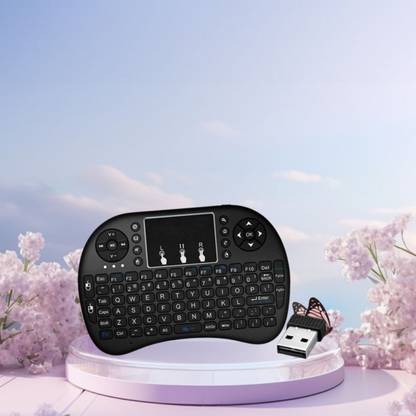 GUGGU Bluetooth (Wireless Keyboard) USB Rechargeable Keyboard With Pocket Size G403 Wireless Thumb-size Multi-device Keyboard Compatible with Tablet