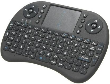 ROAR AJ_792A_MINI BACKLIGHT KEYBOARD & TOUCHPAD MOUSE WIRELESS MULTI-DEVICE KEYBOARD Wireless Handheld Multi-device Keyboard Compatible with Desktop, Laptop, Mac