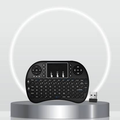 SACRO Bluetooth (Wireless Keyboard) USB Rechargeable Keyboard With Pocket Size D451 Wireless Thumb-size Multi-device Keyboard Compatible with Laptop