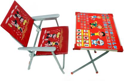KANISHKA CREATIONS Kid’s Beautiful Study & Table Chair Metal Desk Chair
