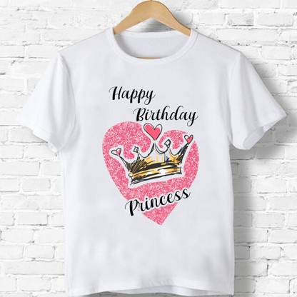 IndiCrafts Boys & Girls Printed Cotton Blend T Shirt