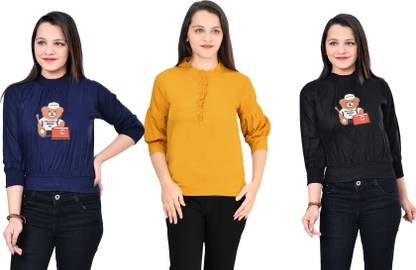 Girls Crepe Top
