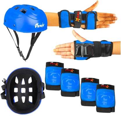 Fena Skating and Cycling Kids Protective Set Of Safety Skating Guard Kit Cycling Guard Combo