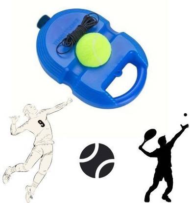 Kundan Solo Tennis Trainer Rebound Ball with String for Self Tennis Practice Tennis Kit Tennis Ball