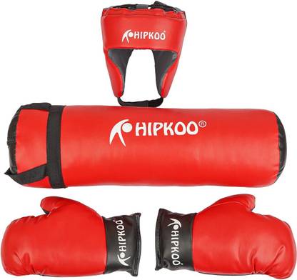 Hipkoo Sports PVC Material Boxing Kit for Kids (3 to 10 Years) 19 Inch Boxing Kit