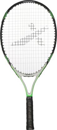 MegaPlay VXT-1100-23 White, Green Strung Tennis Racquet