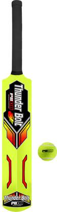 PB08 WINNING EVERYDAY Full Size Plastic Cricket Bat with Tennis Ball PVC/Plastic Cricket  Bat For 15+ Yrs