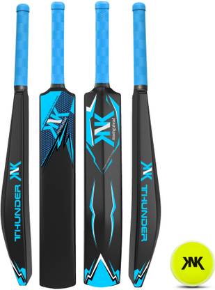 KNK Thunder Senior Plastic Cricket Bat with Soft Cricket Ball Cricket Kit