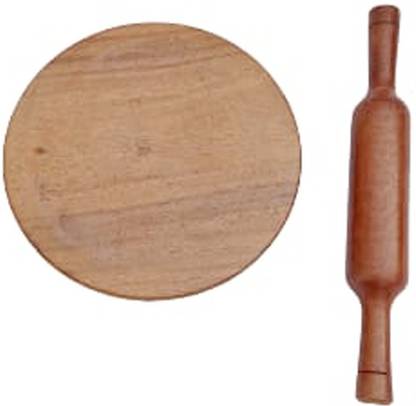 MiiArt chapati maker(size-polpat-22cm,belan-33cm,)2pcs Rollingq Rolling Pin