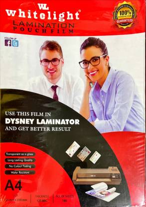 Whitelight WL A4 Lamination A4 Laminating Sheet