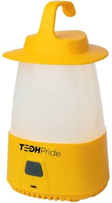TechPride LED Lantern Rechargeable Emergency Lamp 12 hrs backup, 3 Light Modes Lantern