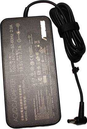 Evosyne 19.5V X 7.7A 150W Org Charger /Adapter for Asus Pin Size 5.5 X 2.5 Pin 150 W Adapter