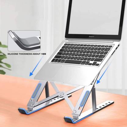 TECHEL Height Adjustable Metal Frame Laptop Stand, DSF7 Laptop Stand