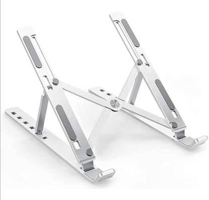 Tamworth LAPTOP STAND TX-001 Aluminium Floor and Desk Stand Laptop Stand with Adjustable Height Compatible with Universal Laptops