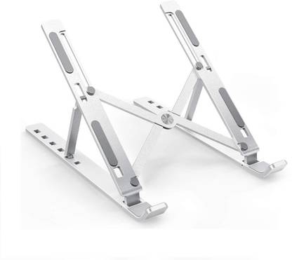 APSENTERPRISEe LP01 Aluminium Floor and Desk Stand Rotatable Laptop Stand with Adjustable Height Compatible with Universal Laptops