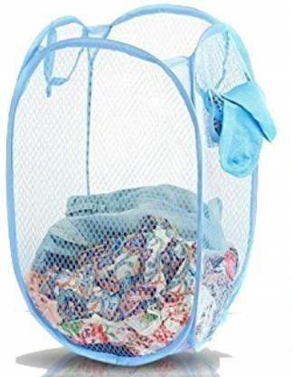 mik 70 L Blue Laundry Basket