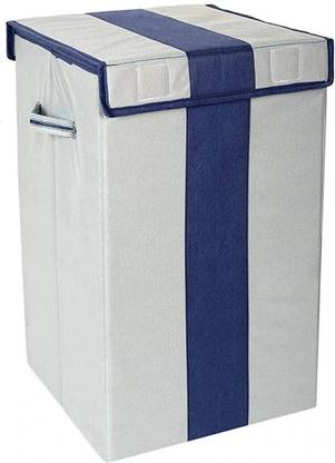 Tiarakrafts 68 L Grey, Blue Laundry Bag