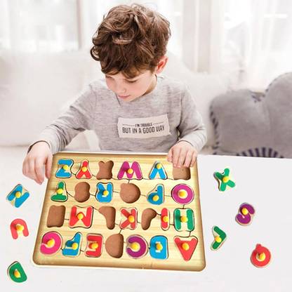 toiphy Alphabetical Jigsaw Board for Kids|ABCD Puzzle Board|Learning Board