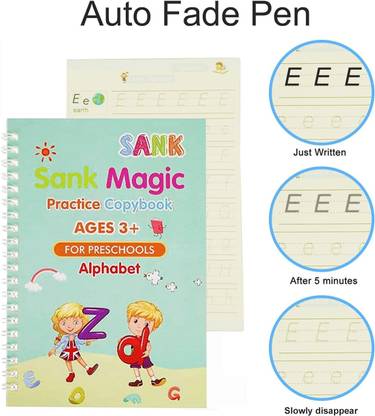 Carlos Magic Practice Copybooks for Kids,Learn to Write Calligraphy Beginner copy