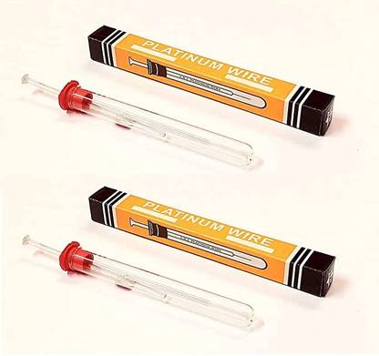 DIYtronics 2 Pc E.K.I Platinum Wire for Chemistry Lab Platinum Wire Loop